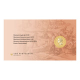 Australia First Gold Rush 175th Anniversary 2026 $1 Philatelic Numismatic Cover