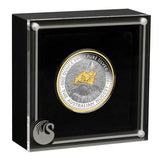 Australia Gold Nugget Program 40th Anniversary 2026 $1 Gold-plated 1oz Silver Proof Coin