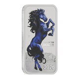Lunar Year of the Horse 2026 $1 Colour Rectangular 1oz Silver Uncirculated Coin