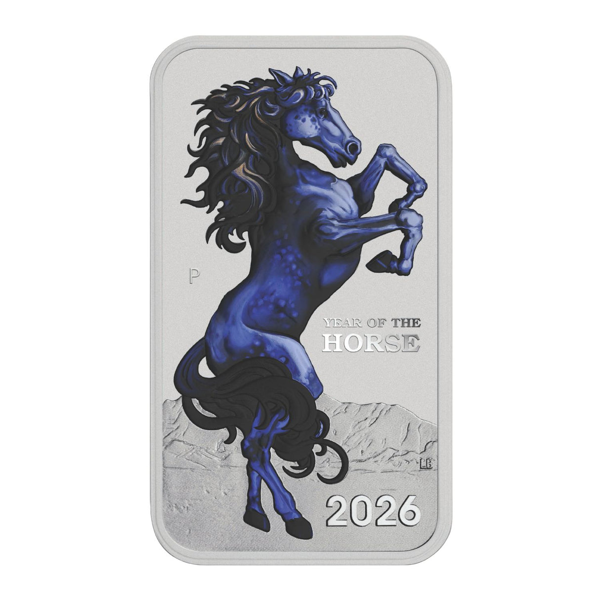 Lunar Year of the Horse 2026 $1 Colour Rectangular 1oz Silver Uncirculated Coin