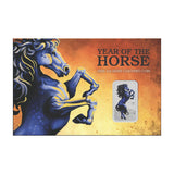 Lunar Year of the Horse 2026 $1 Colour Rectangular 1oz Silver Uncirculated Coin