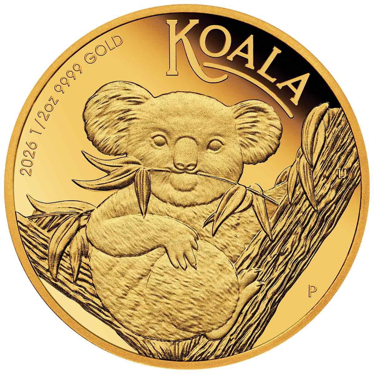 Australia Koala 2026 $50 1/2oz Gold Proof Coin