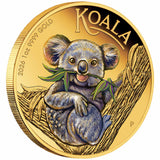 Australia Koala 2026 $100 Colour 1oz Gold Proof Coin