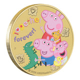 Peppa Pig Together Forever 2026 $1 Colour Uncirculated Coin