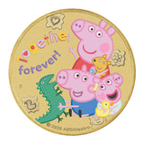 Peppa Pig Together Forever 2026 $1 Colour Uncirculated Coin