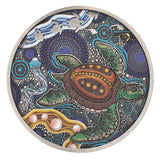 Australia Turtle Yaunati 2026 $2 Colour 2oz Silver Antique Coin