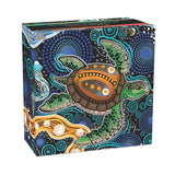 Australia Turtle Yaunati 2026 $2 Colour 2oz Silver Antique Coin