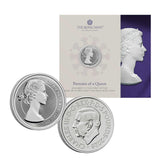 Great Britain Portraits of Queen Elizabeth II 2026 £5 Cupro-Nickel Brilliant Uncirculated 5-Coin Bundle