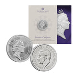 Great Britain Portraits of Queen Elizabeth II 2026 £5 Cupro-Nickel Brilliant Uncirculated 5-Coin Bundle