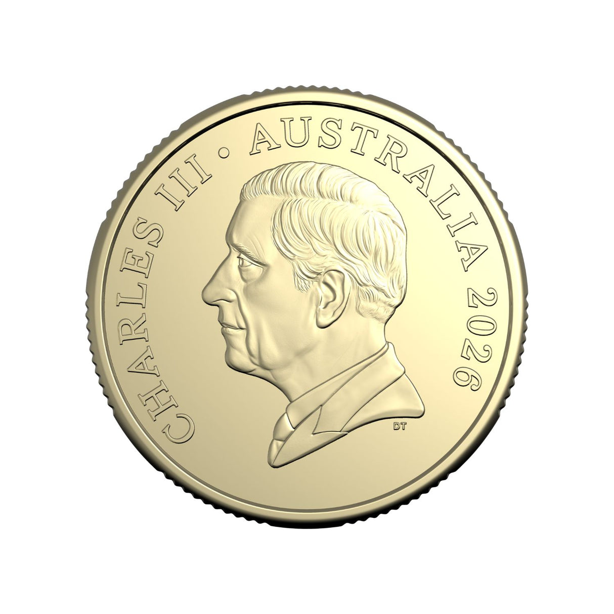 Australia Charles III Mob of Six Roos 2026 $1 Aluminium-Bronze Uncirculated 20-Coin Heads/Heads or Tails/Tails RAM Mint Roll