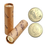 Australia Charles III 2026 $2 Aluminium-Bronze Uncirculated 25-Coin Heads/Heads or Tails/Tails RAM Mint Roll