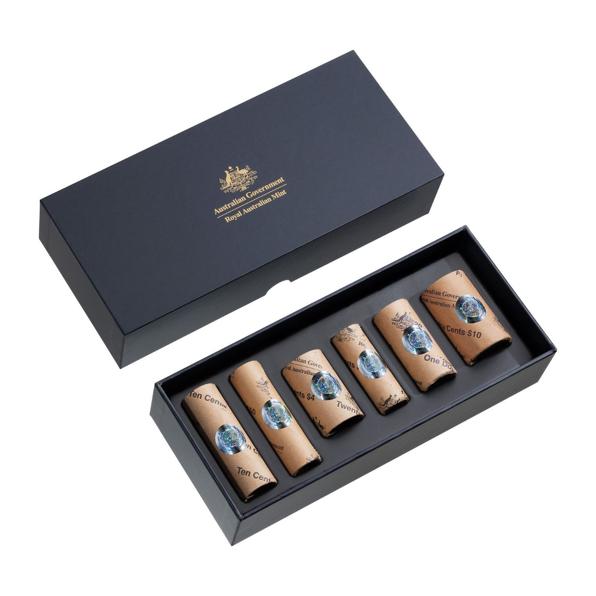 Australia Charles III 2026 5c-$2 Coin Premium Mint Roll Set