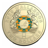Australia 2025 $2 Wallabies & Wallaroos Colour Aluminium-Bronze Uncirculated 2-Coin Set