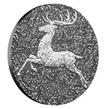 The White Stag 2026 $2 2oz Silver Antique Coin