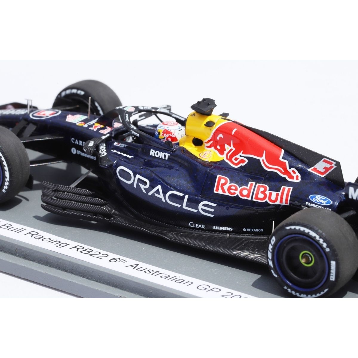Oracle Red Bull Racing RB22 No.3 6th Australian GP 2026  - Max Verstappen - 1:43 Scale Resin Model Car