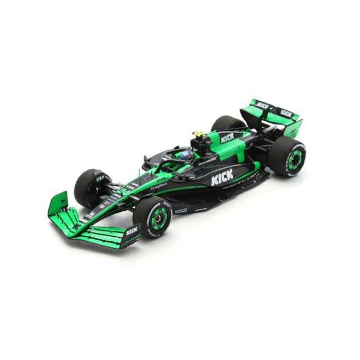 Stake F1 Team Kick Sauber C44 No.24 8th Qatar GP 2024 - Zhou Guanyu - (First Score) - 1:43 Scale Resin Model Car