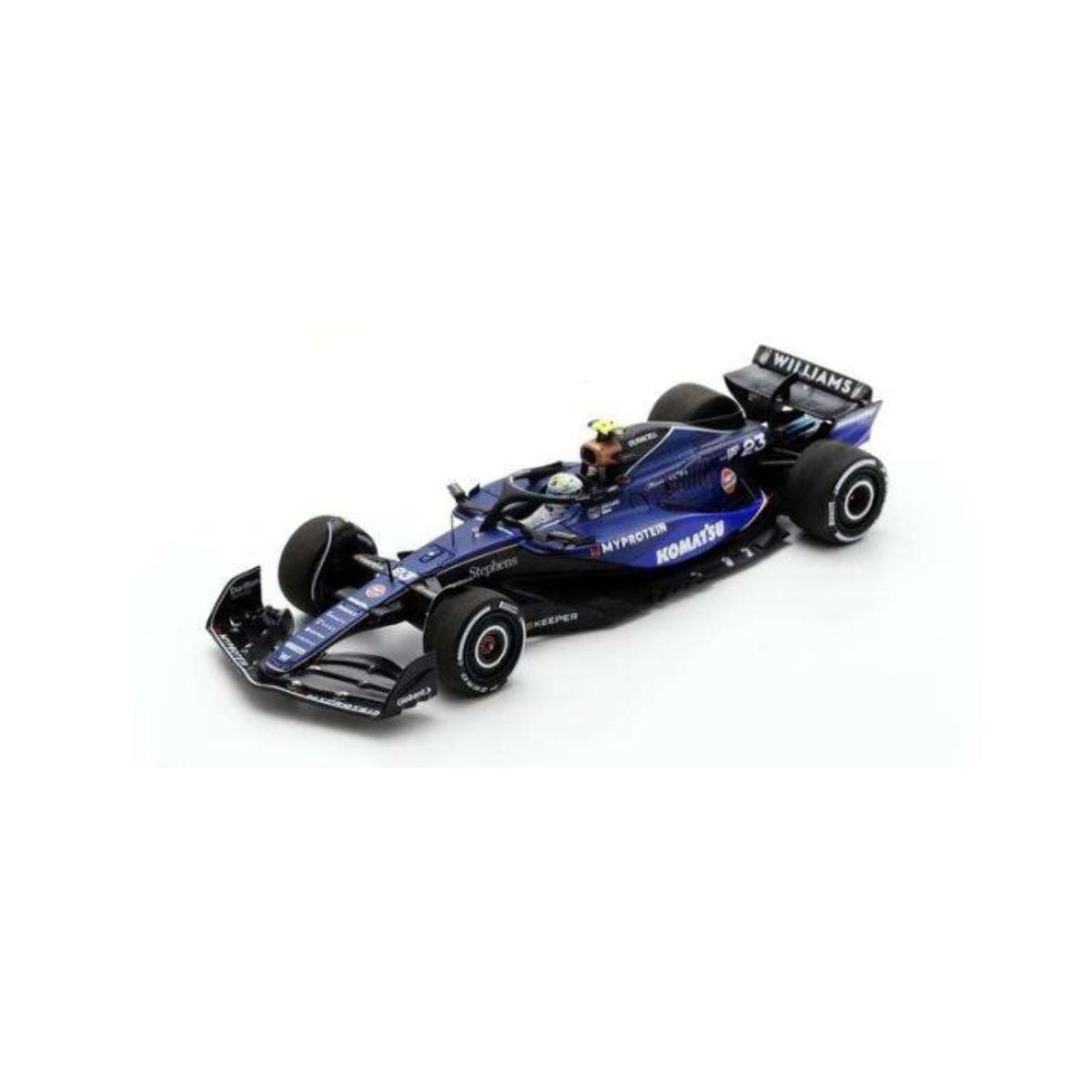 Williams Racing FW46 No.23 US GP 2024 - Alex Albon - (100th Race) - 1:43 Scale Resin Model Car