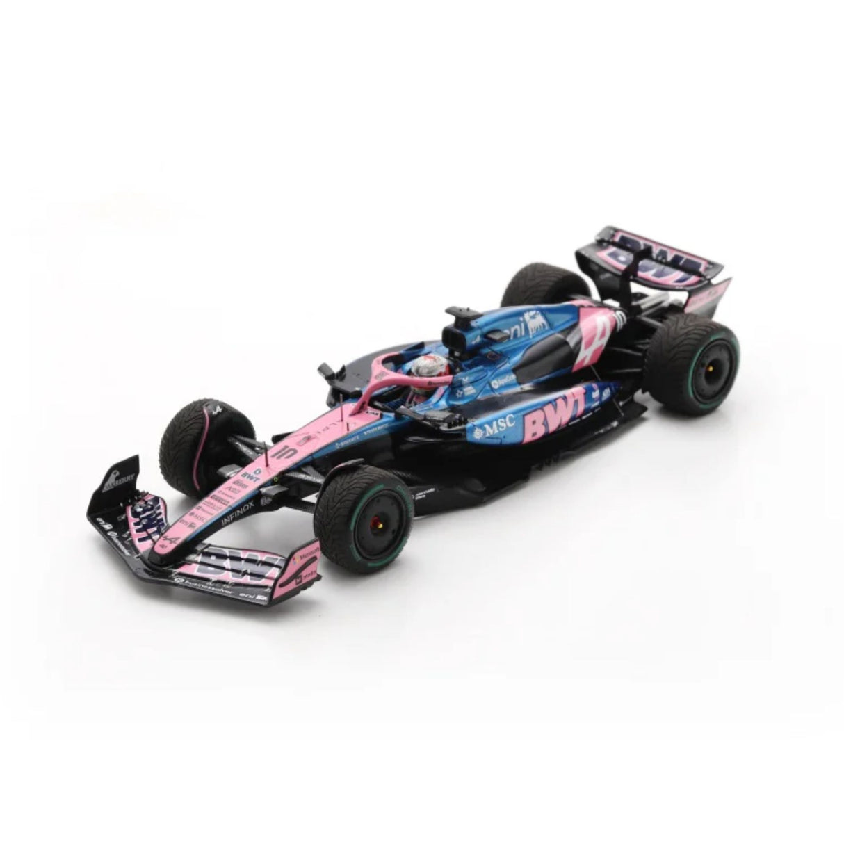 Alpine A525 No.10 BWT Alpine Formula One Team - Japanese GP 2025 - Pierre Gasly - 1:43 Scale Resin Model Car