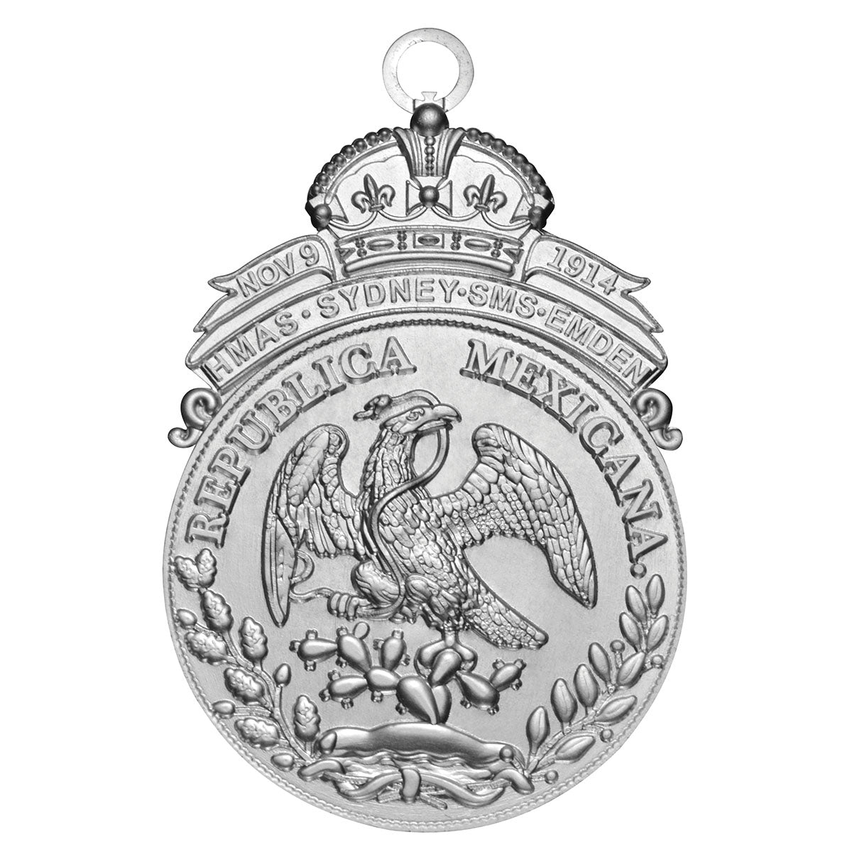 1914 Sydney-Emden Medal Replica with FREE First World War Emden