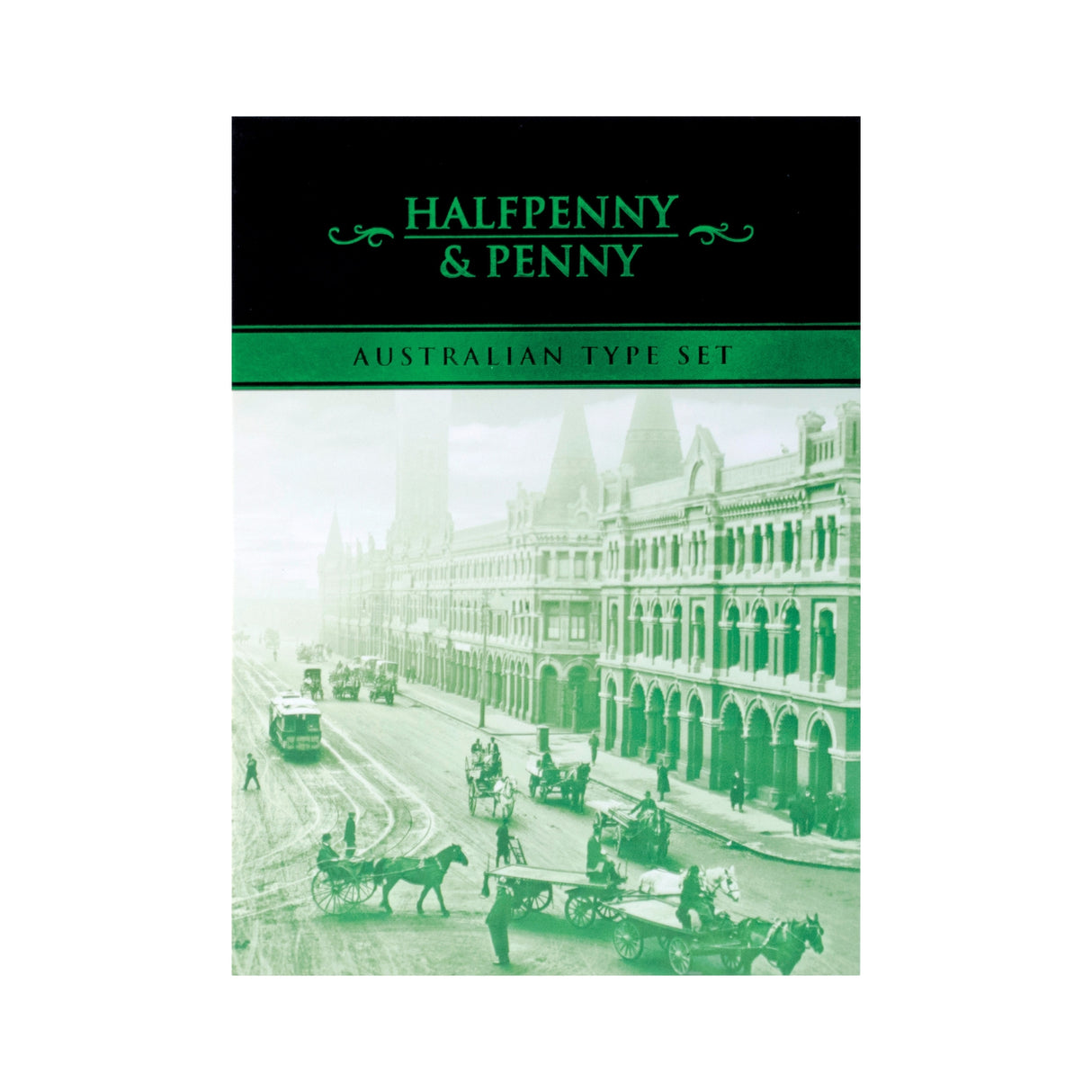 Halfpenny & Penny 10-Coin Type Set