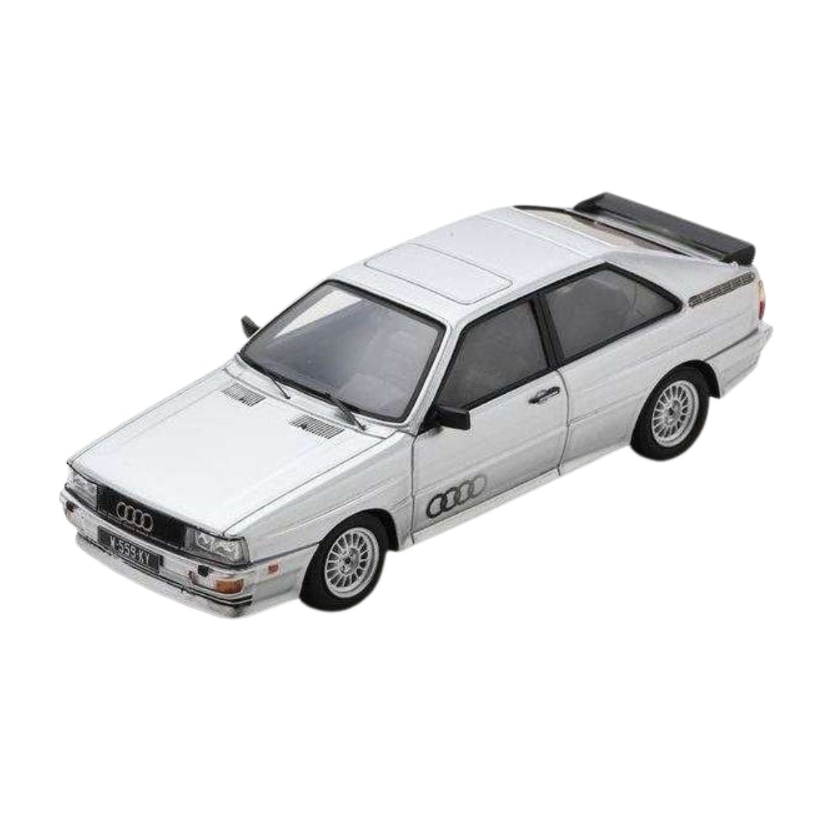 Audi quattro 1984 - Silver - 1:43 Scale Resin Model Car