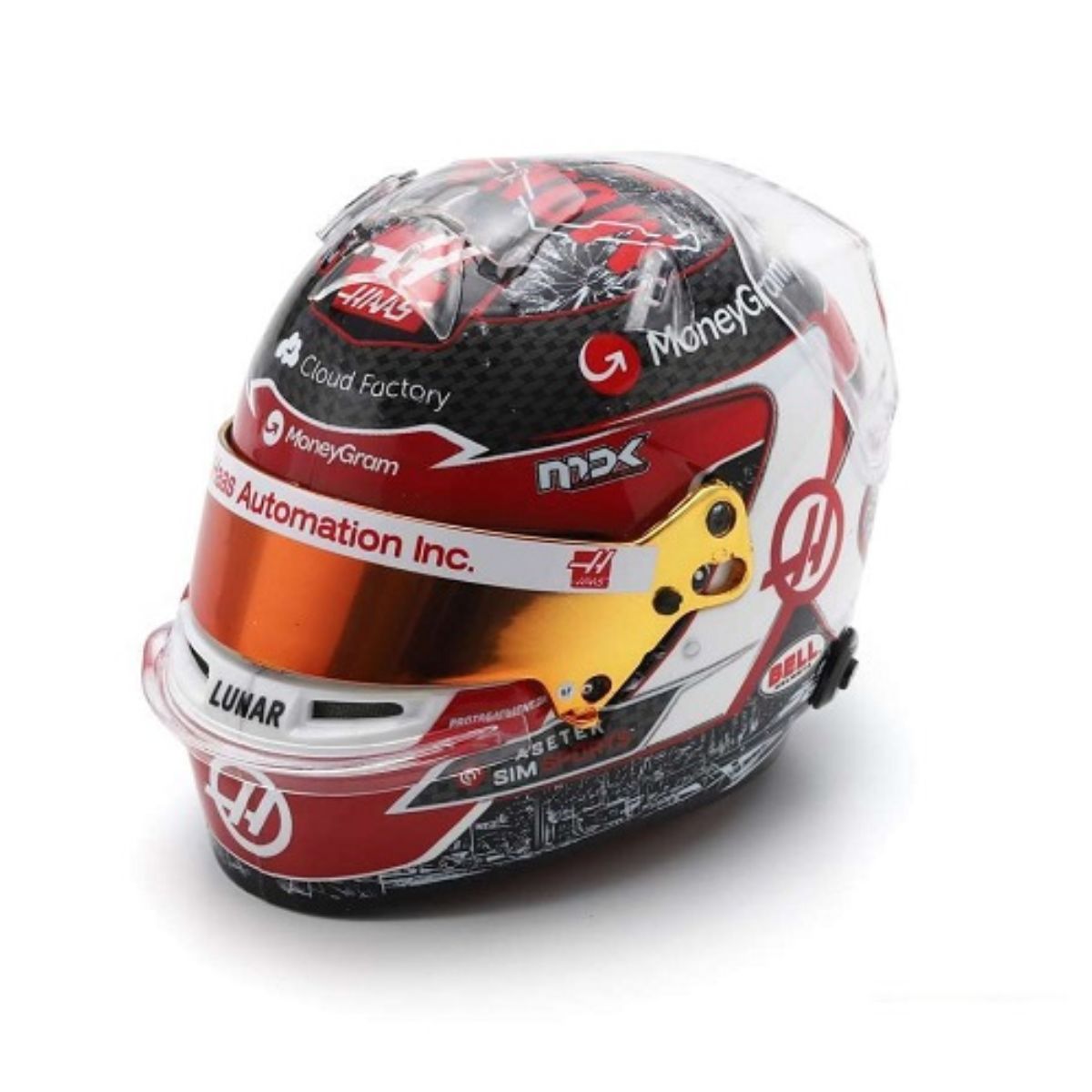 MoneyGram Haas - Kevin Magnussen - #20 Monaco GP Formula 1 2023 - 1:5 Scale Model Helmet