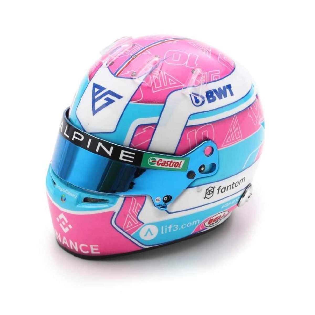 BWT Alpine F1 Team - Pierre Gasly - Miami GP 2023 - 1:5 Scale Model Helmet