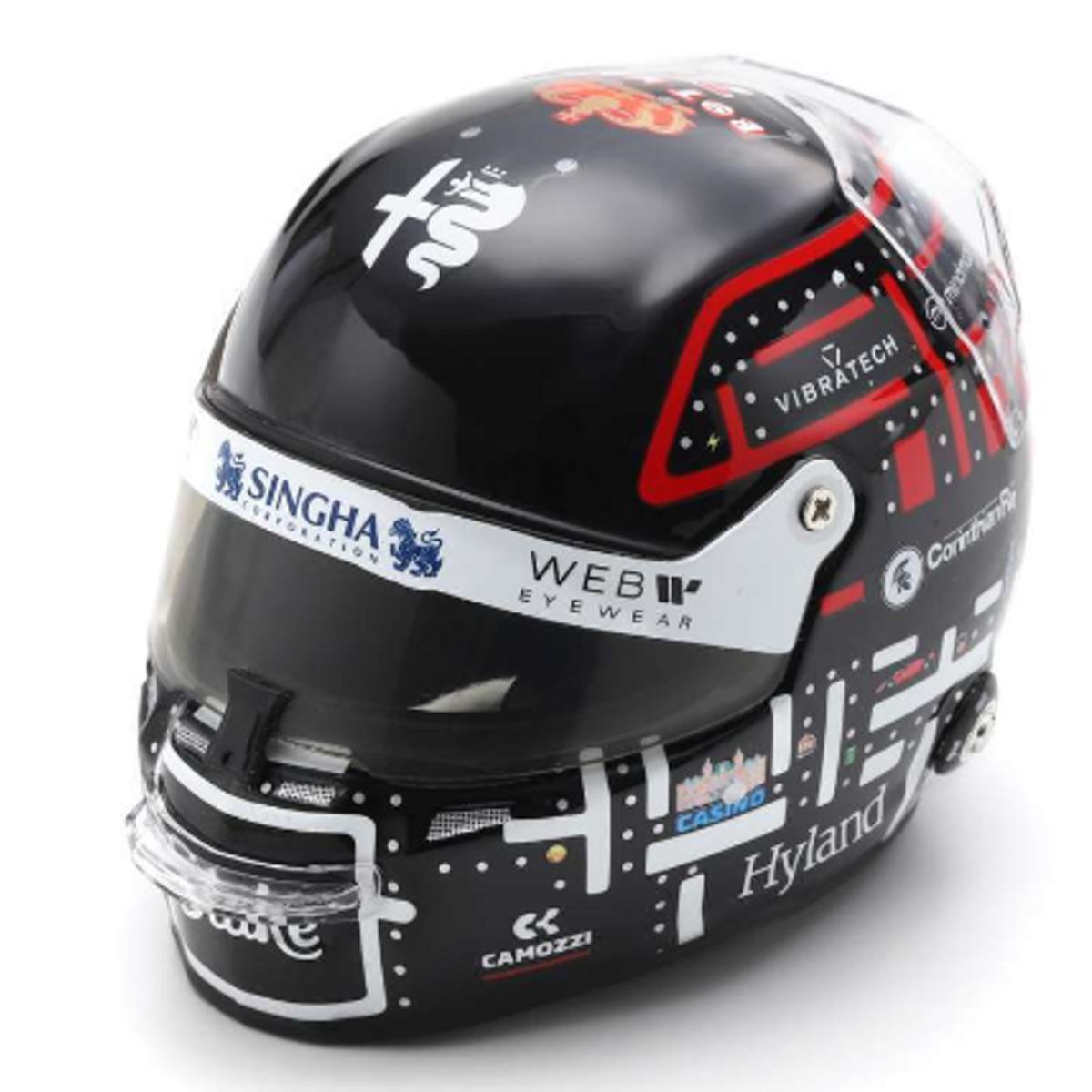 Alfa Romeo F1 Team Stake - Valtteri Bottas Alfa Romeo F1 Monaco GP 2023 - 1:5 Scale Model Helmet