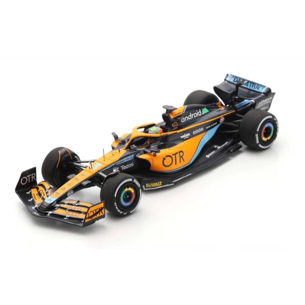 McLaren MCL36 No.3 McLaren F1 Team - Australian GP 2022 - Daniel Ricciardo - 1:43 Scale Resin Model Car