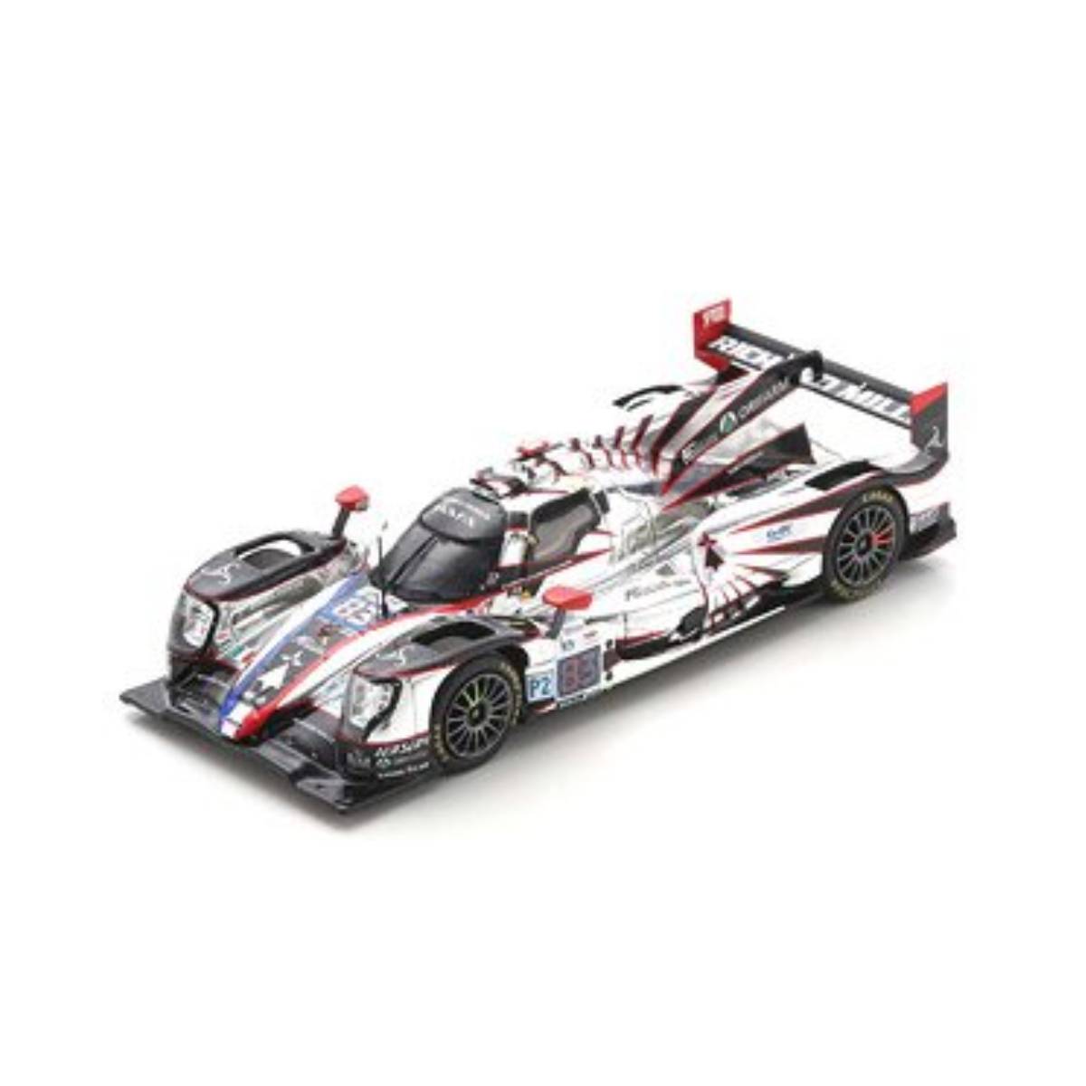 Oreca 07 - Gibson No.83 AF Corse - 24H Le Mans 2022 - F. Perrodo - N. Nielsen - A. Rovera - 1:43 Scale Resin Model Car