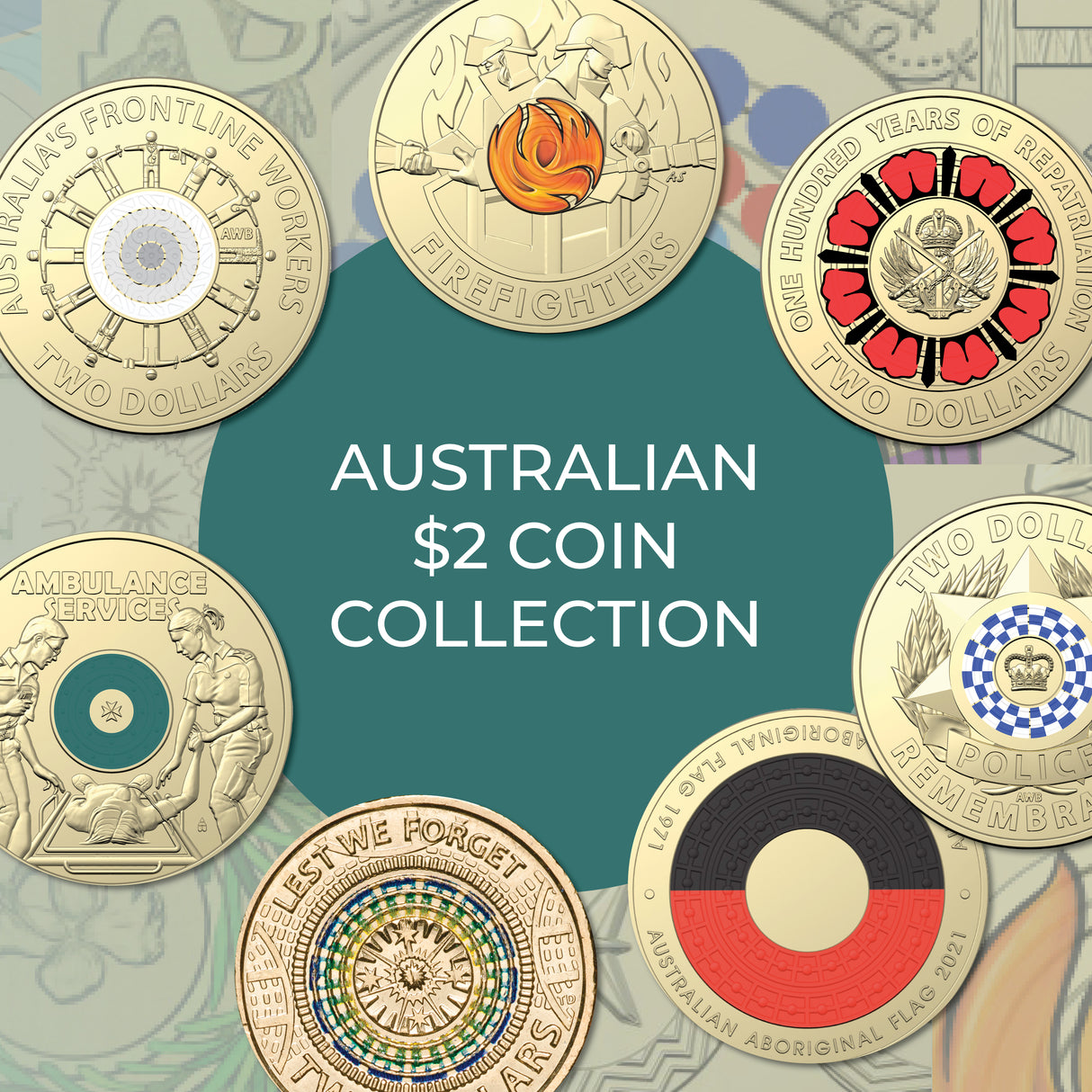 Australian $2 Coin Collection