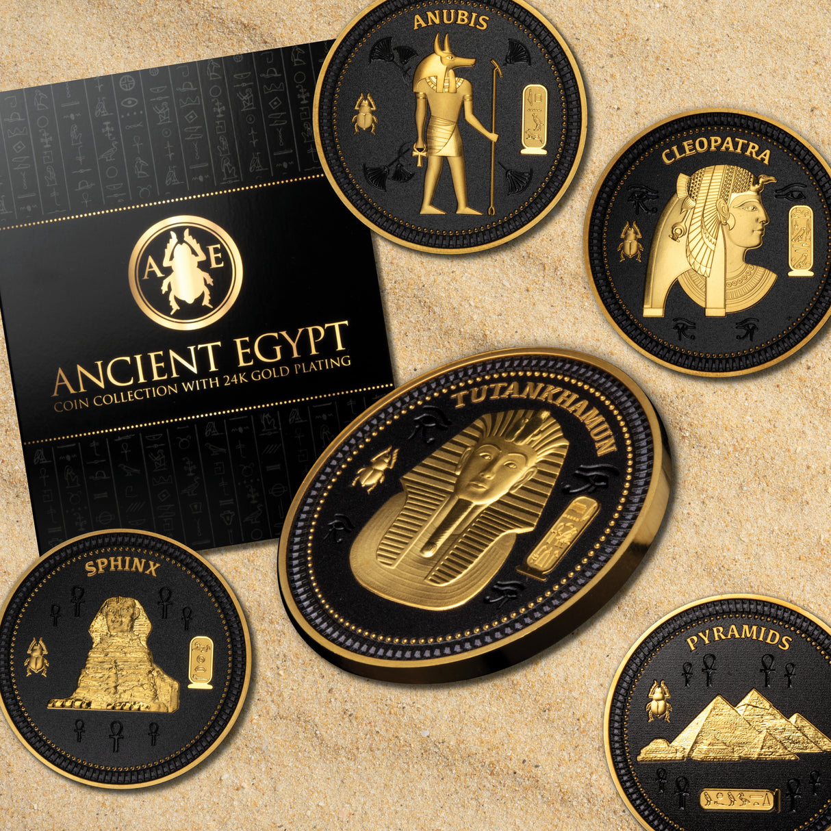 Ancient Egypt Black 2022 Coin Collection