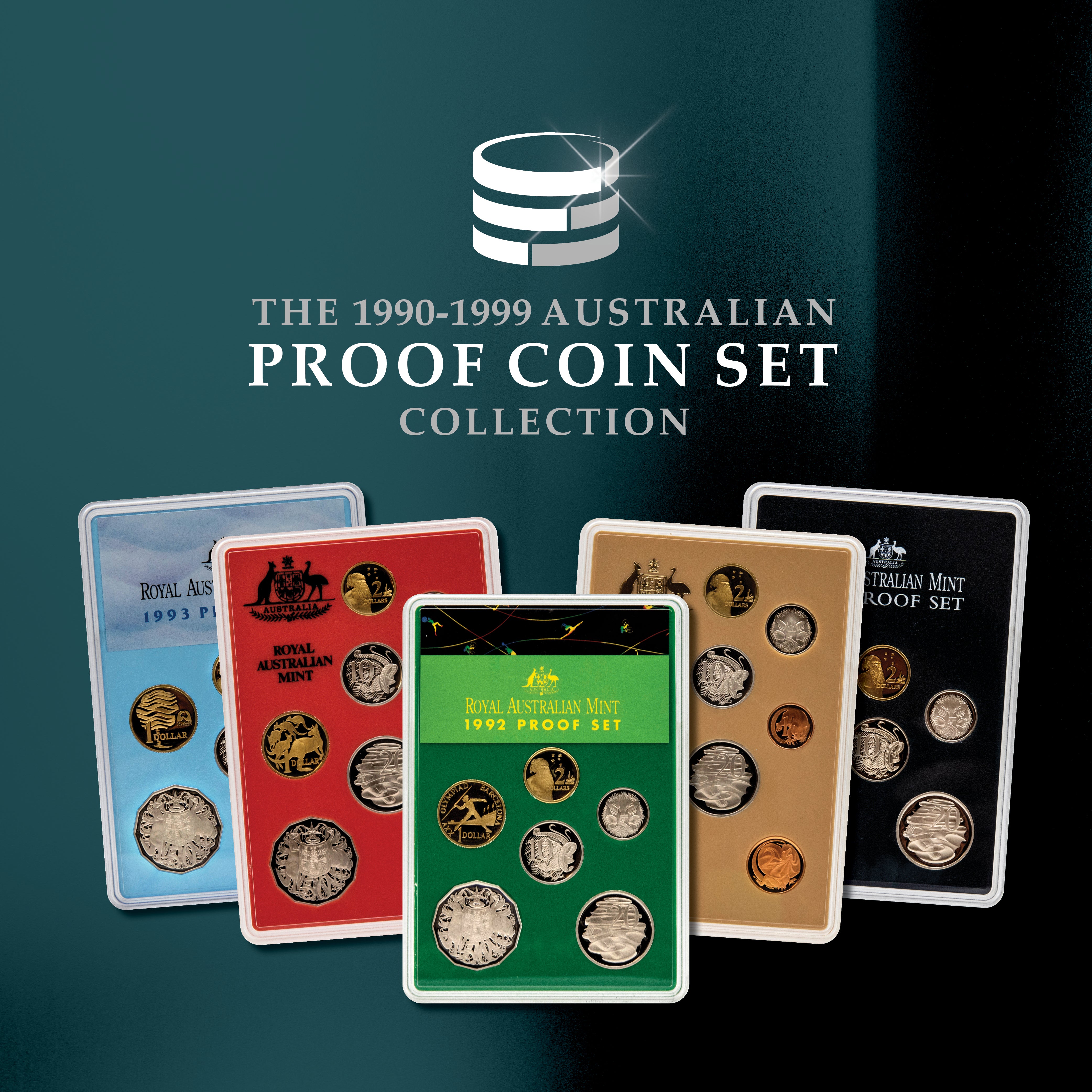 The 1990-1999 Australian Proof Coin Set Collection – Downies