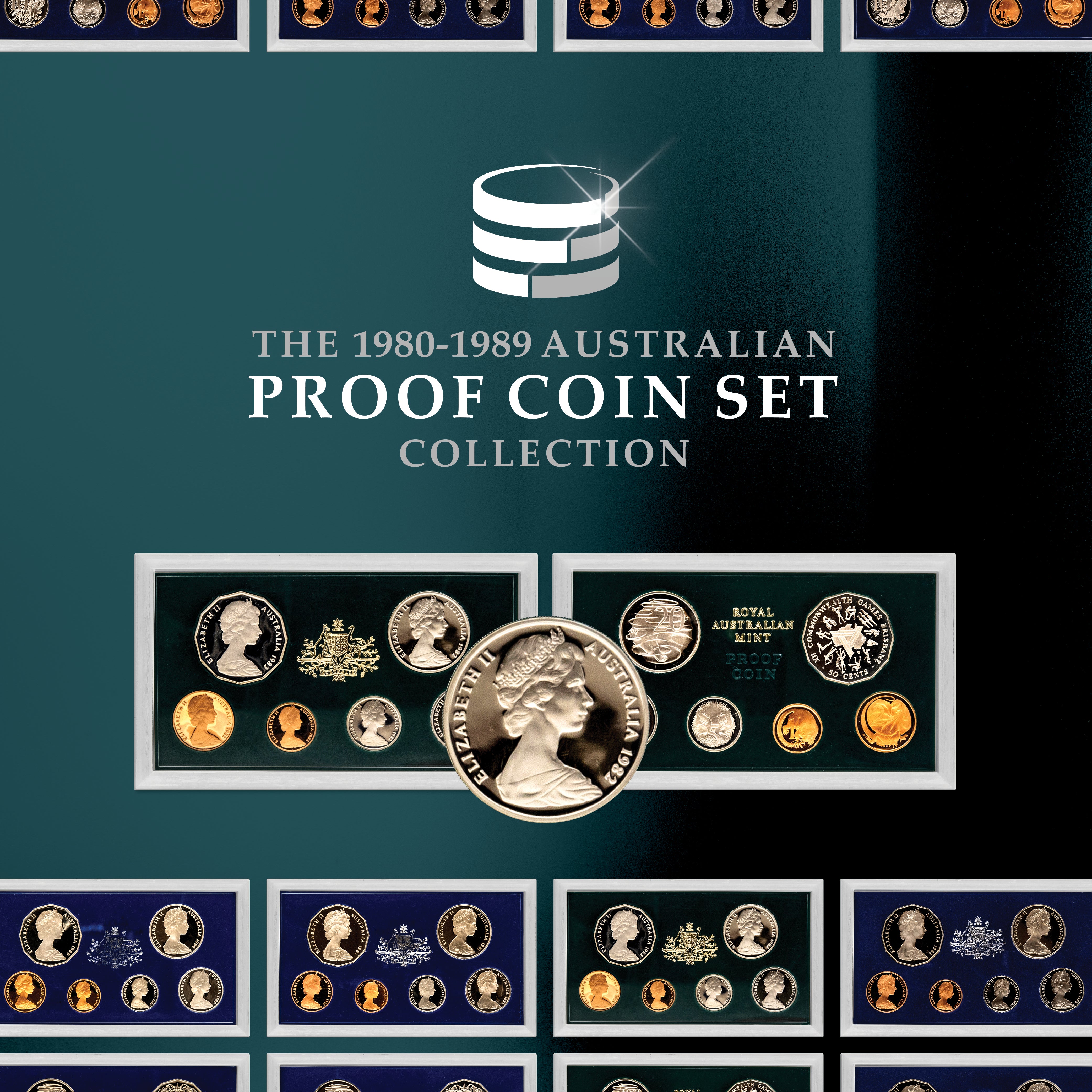 The 1980-1989 Australian Proof Coin Set Collection – Downies