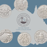 Australia 1995-97 $5 Building the Nation Silver Proof Coin Collection