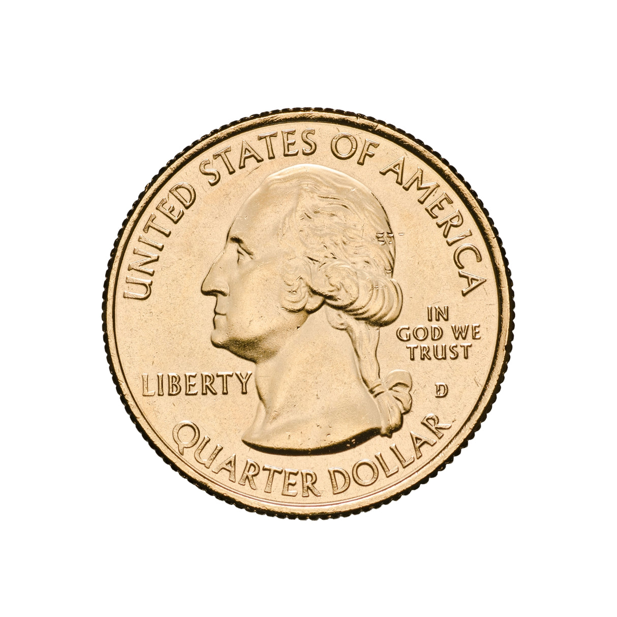 US National Parks 2018 Voyageurs Clark Gold-plated Coin