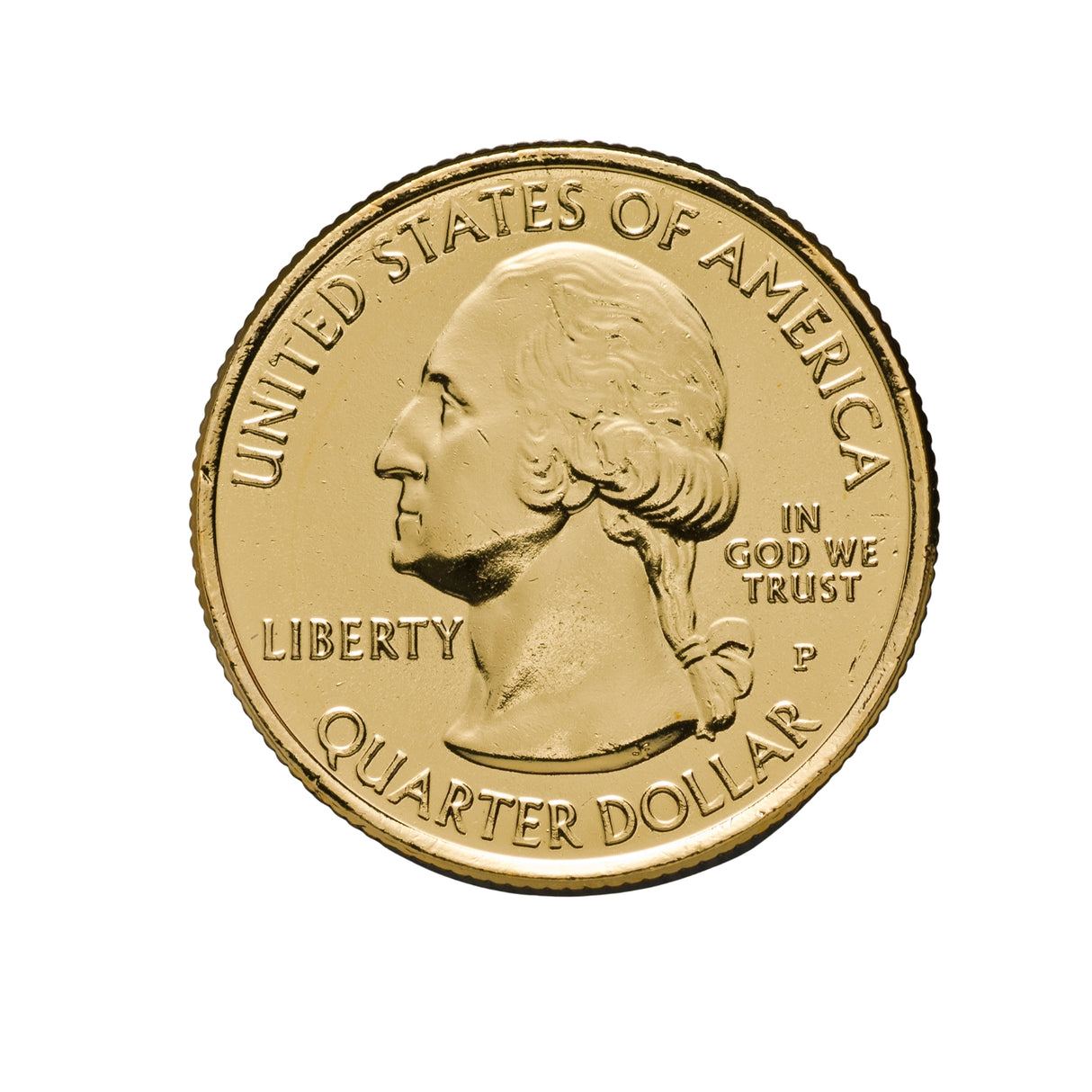 US National Parks 2011 Vicksburg Gold-plated Coin