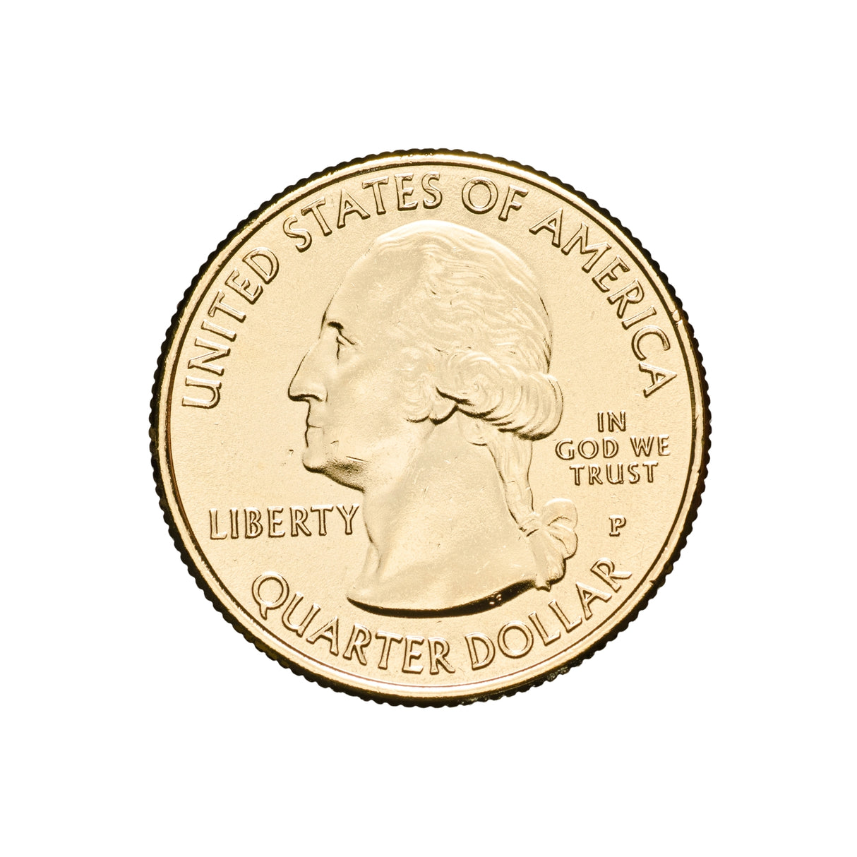US National Parks 2018 Pictured Rocks Clark Gold-plated Coin