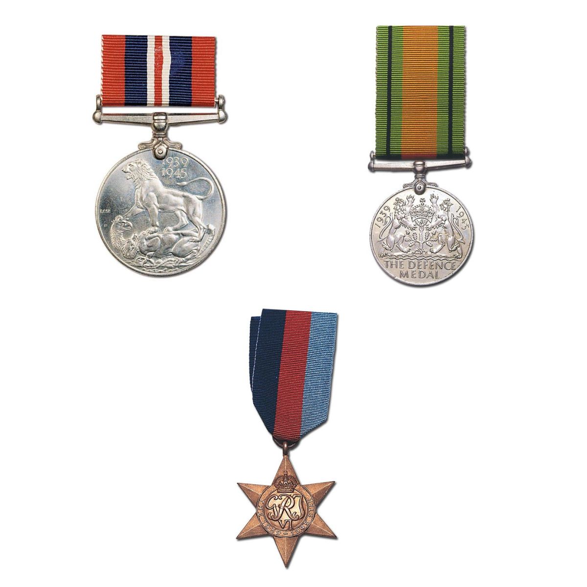 1939-45 WWII 3-Medal Set