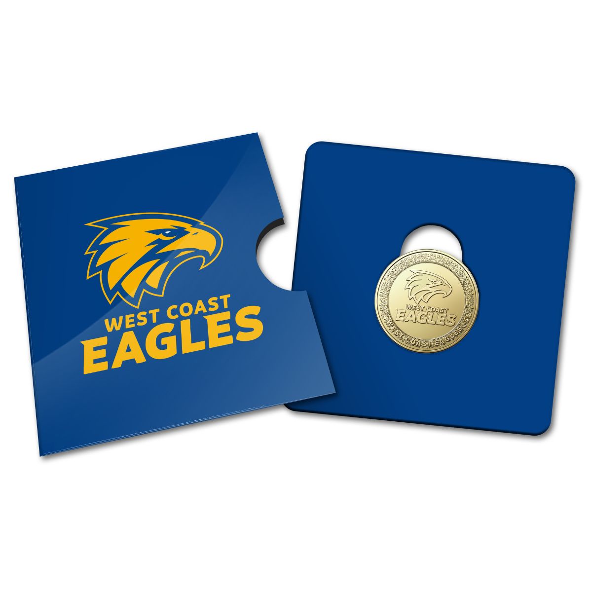 AFL West Coast Eagles 2023 $1 Aluminium-Bronze Uncirculated Coin x10