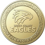 AFL West Coast Eagles 2023 $1 Aluminium-Bronze Uncirculated Coin x10