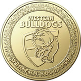 AFL Western Bulldogs 2023 $1 Aluminium-Bronze Uncirculated Coin x10