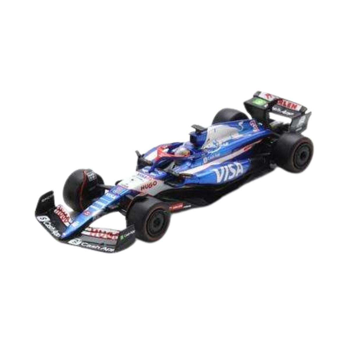 Visa Cash App RB Formula One Team VCARB 01 No.3 2024 - Daniel Ricciardo - 1:64 Scale Resin Model Car