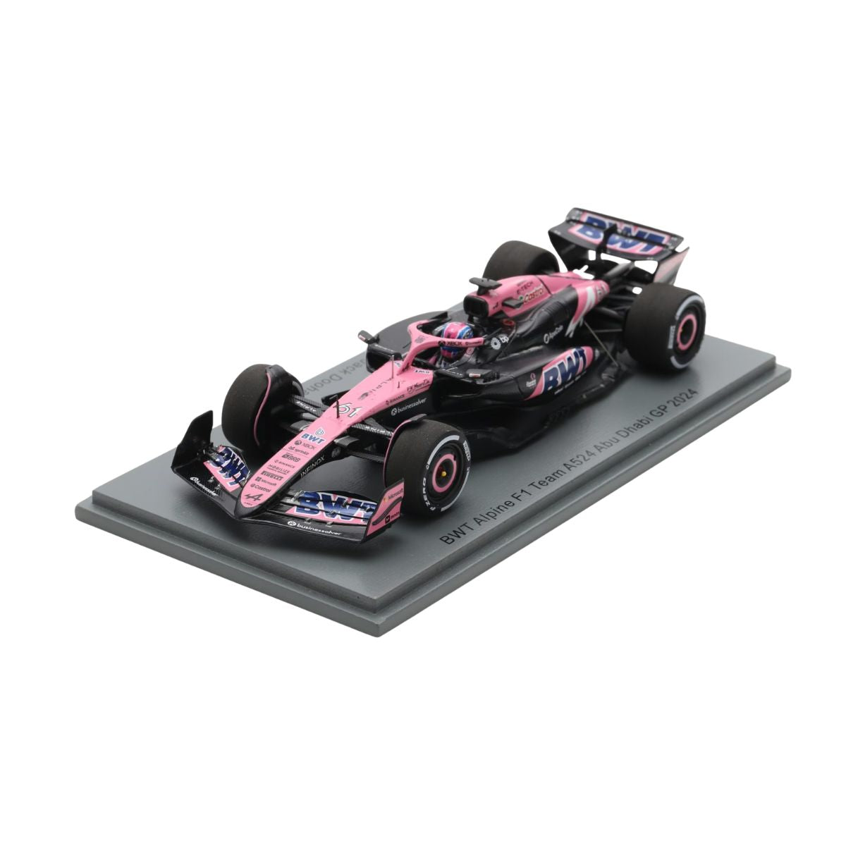 BWT Alpine F1 Team A524 No.61 Abu Dhabi GP 2024 - Jack Doohan - 1
