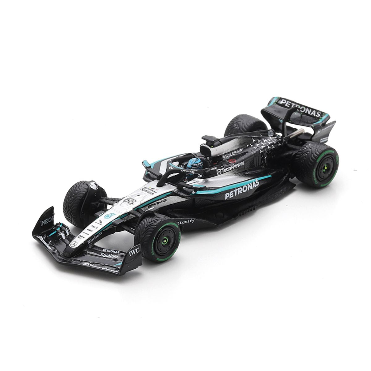 Mercedes W16 No.63 Mercedes-AMG PETRONAS Formula One Team - 3rd Australian GP 2025 - George Russell - 1:64 Scale Resin Model Car