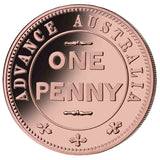 Advance Australia Penny Replica