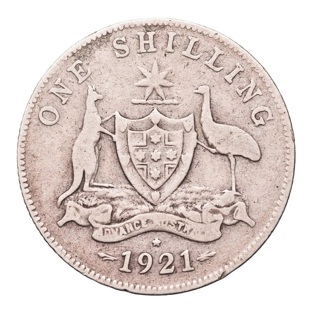 1921* Shilling Good-Very Good