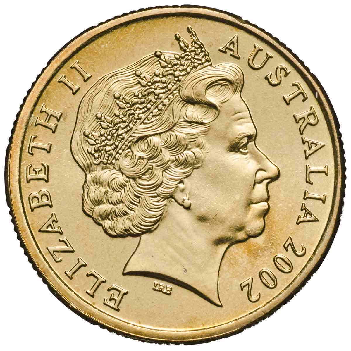 Year Of The Outback 2002 $1 'B' Mintmark Al-Br Uncirculated Coin