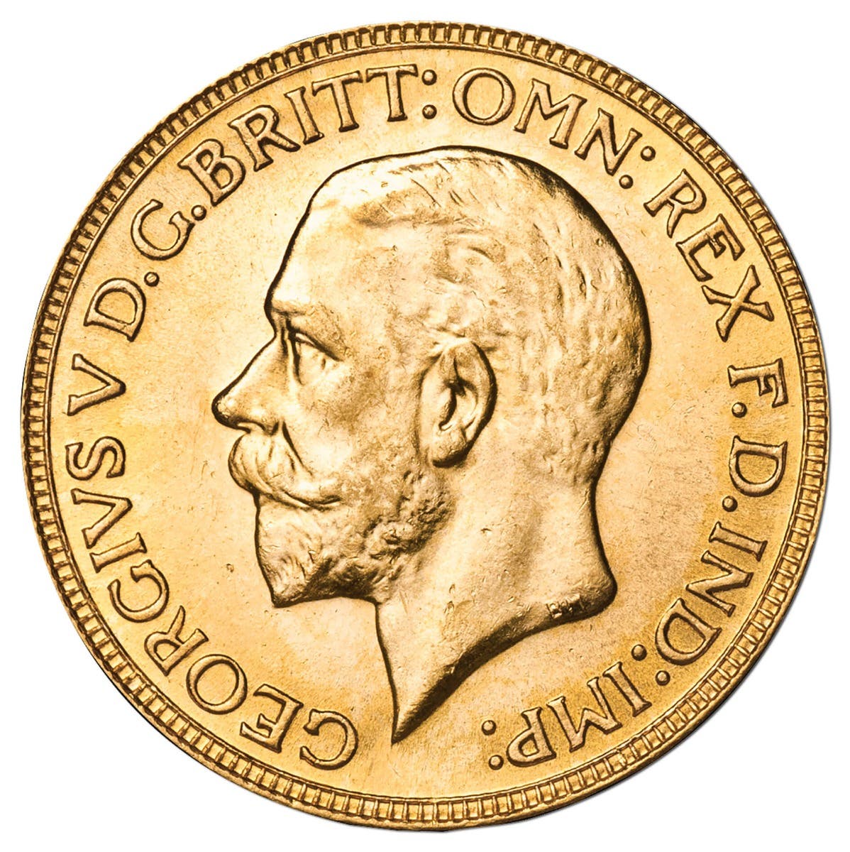1930 Perth George V Modified Portrait Sovereign Uncirculated
