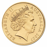 2007 $1 Ashes Uncirculated Coin